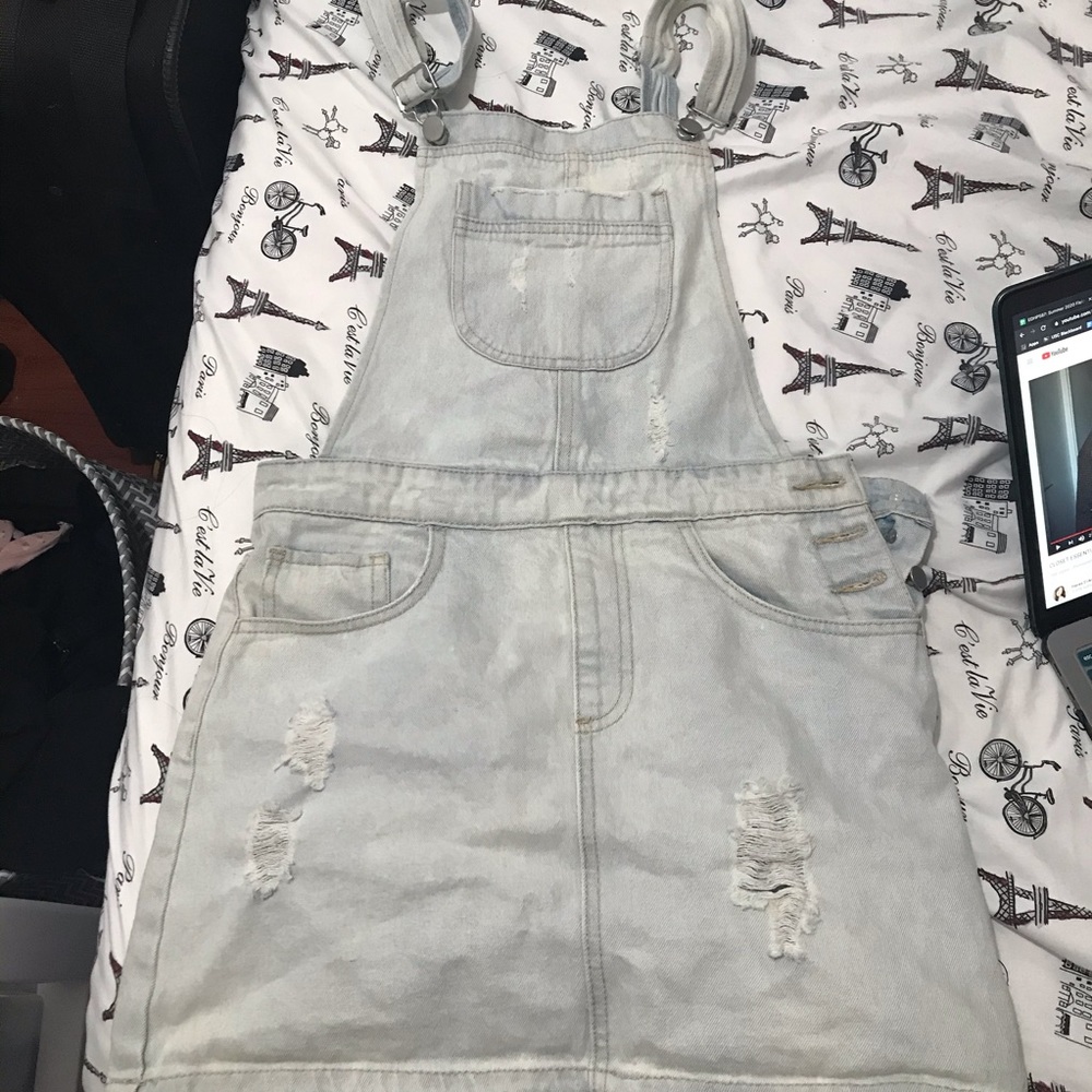 F21 overall dress